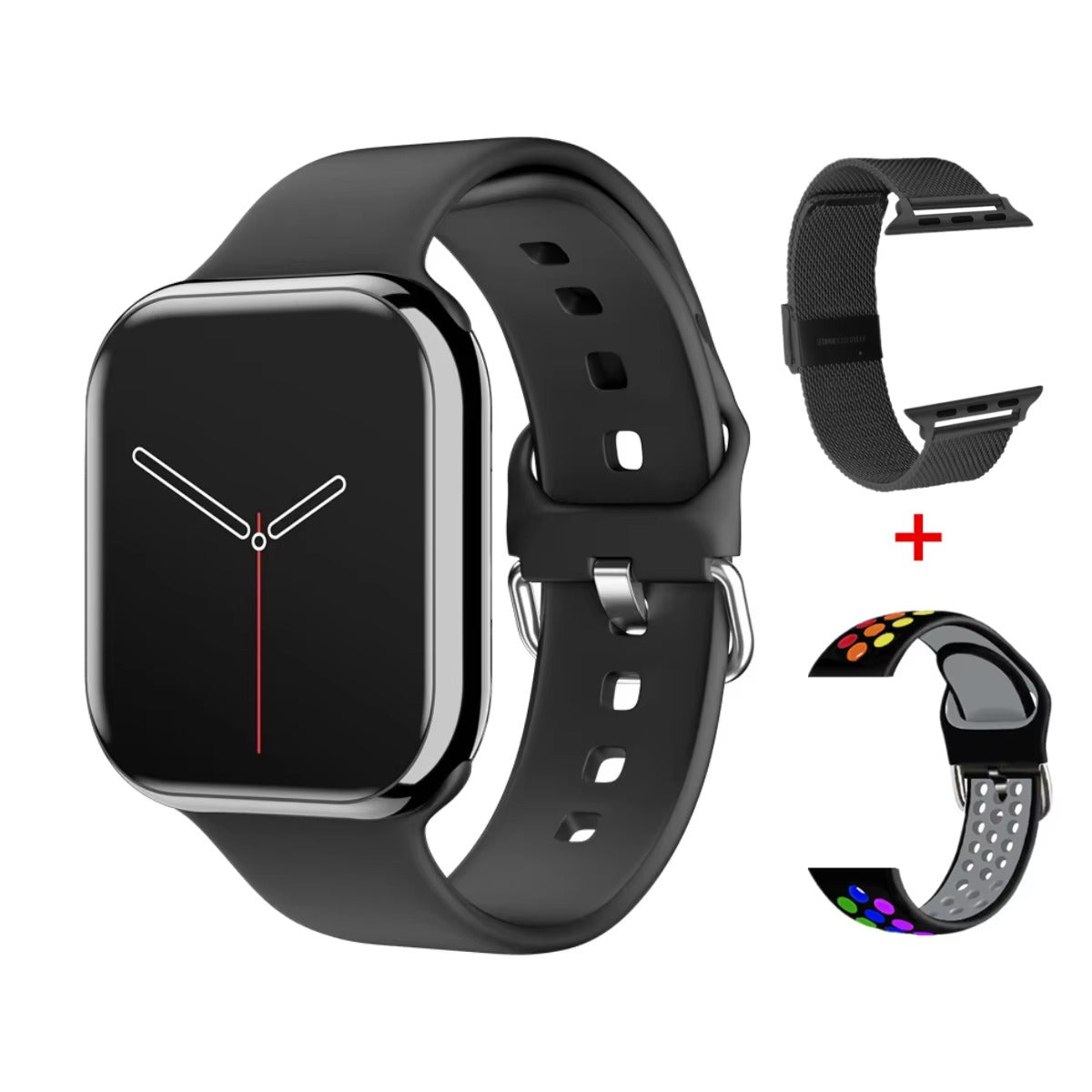 Smart Fitness Smartwatch with Health Tracking – Multiple Colors - HZ Mobile