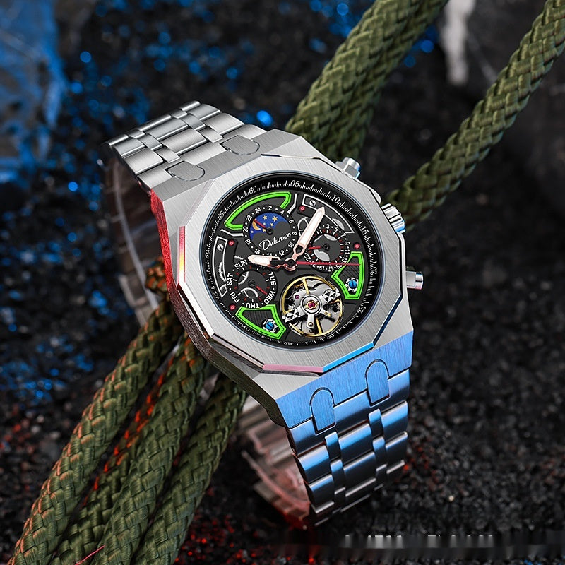Fully Automatic Men’s Mechanical Royal Oak Sports Waterproof Watch – HZ Mobile - HZ Mobile
