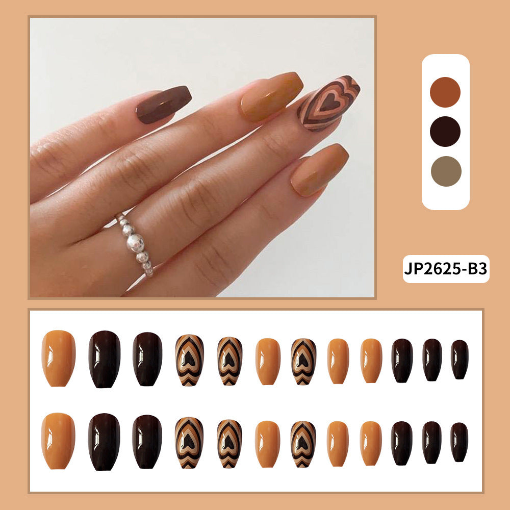 Women’s Fashion Removable Fake Nails – Stylish Ready-to-Wear Press-On Tips for DIY & Salon Manicure - HZ Mobile