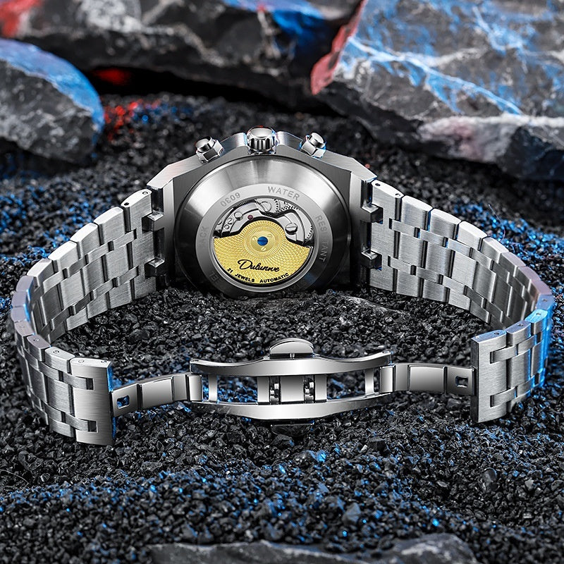 Fully Automatic Men’s Mechanical Royal Oak Sports Waterproof Watch – HZ Mobile - HZ Mobile