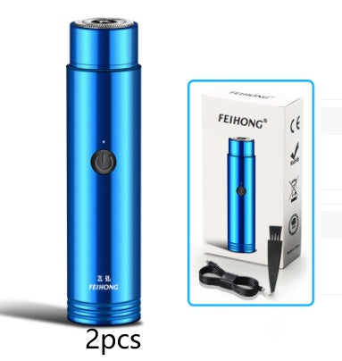 Mini Electric Shaver – Portable USB Rechargeable Travel Shaver for Men - HZ Mobile
