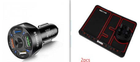 Fast Charge Car Charger One For Four Car Mobile Phone Charger Car Charger - HZ Mobile