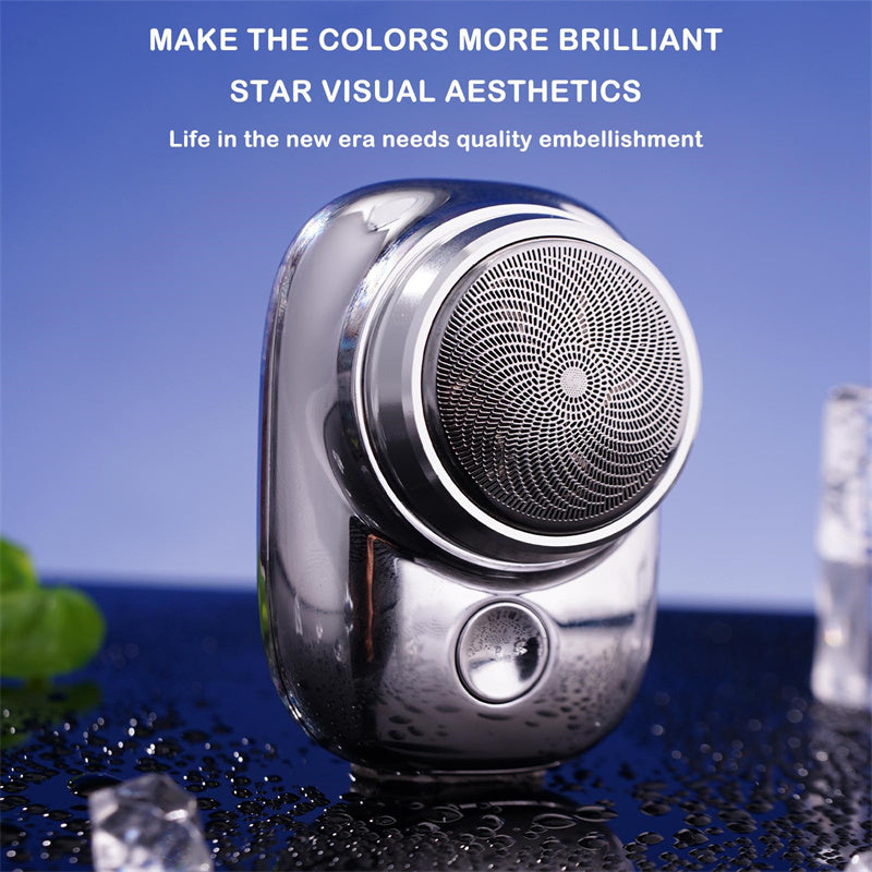 Mini Portable Electric Shaver for Men – Cordless USB Rechargeable, Wet & Dry, Painless - HZ Mobile