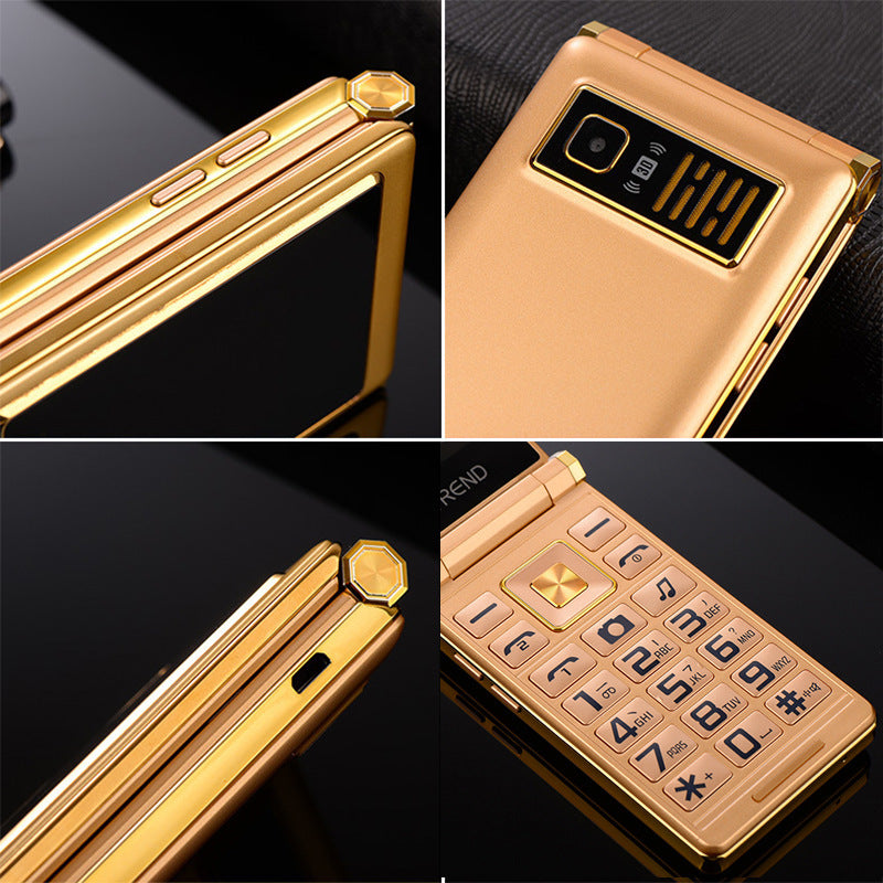 Dual Screen Flip A15 Touch Screen Function Elderly Phone - HZ Mobile