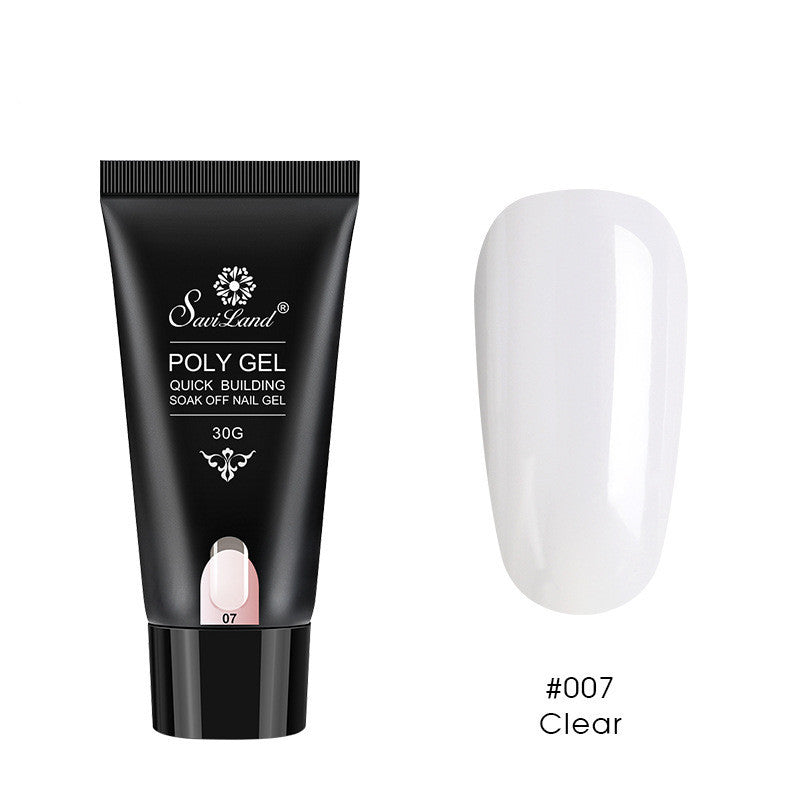 Quick Crystal Nail Extension Gel Set – Easy Builder Gel Kit for DIY & Salon Manicure - HZ Mobile