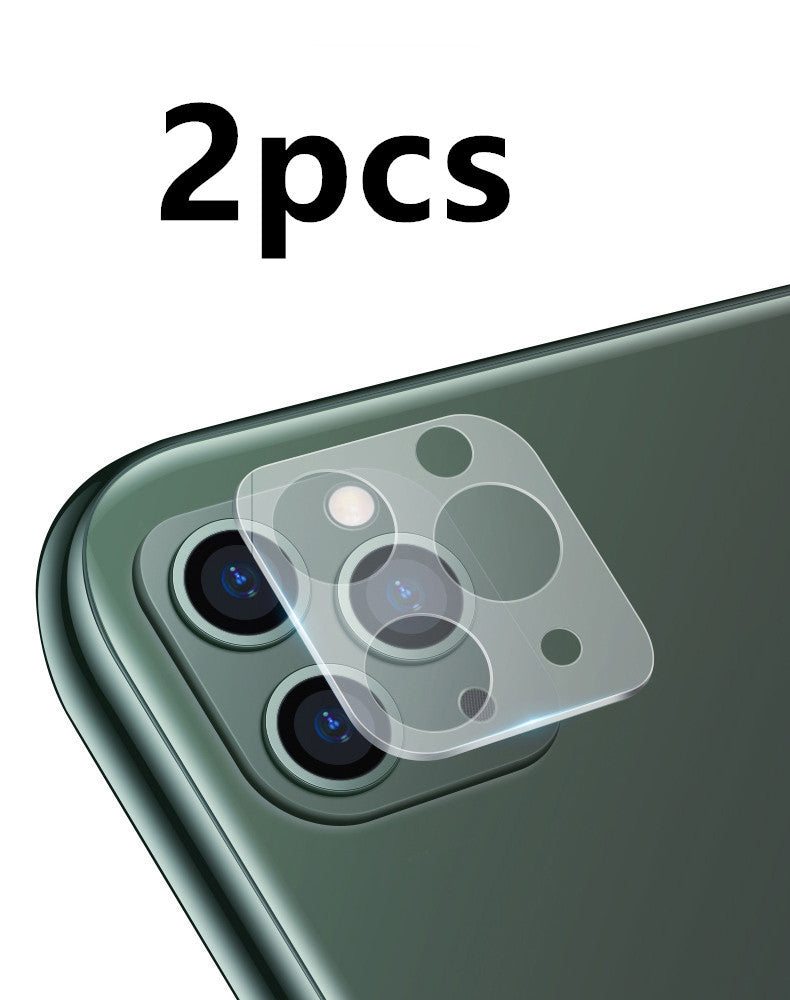 Tempered Glass Transparent Camera Explosion-proof Protection Ring - HZ Mobile
