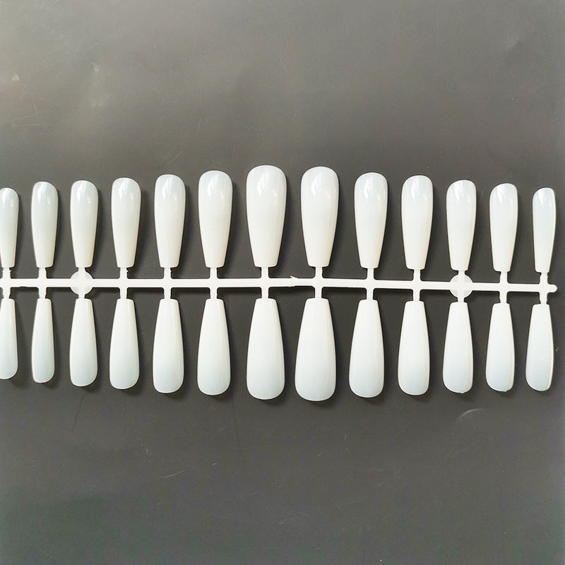 Non-Marking False Nails – Reusable Press-On Nail Tips with Invisible Glue for DIY Manicure - HZ Mobile