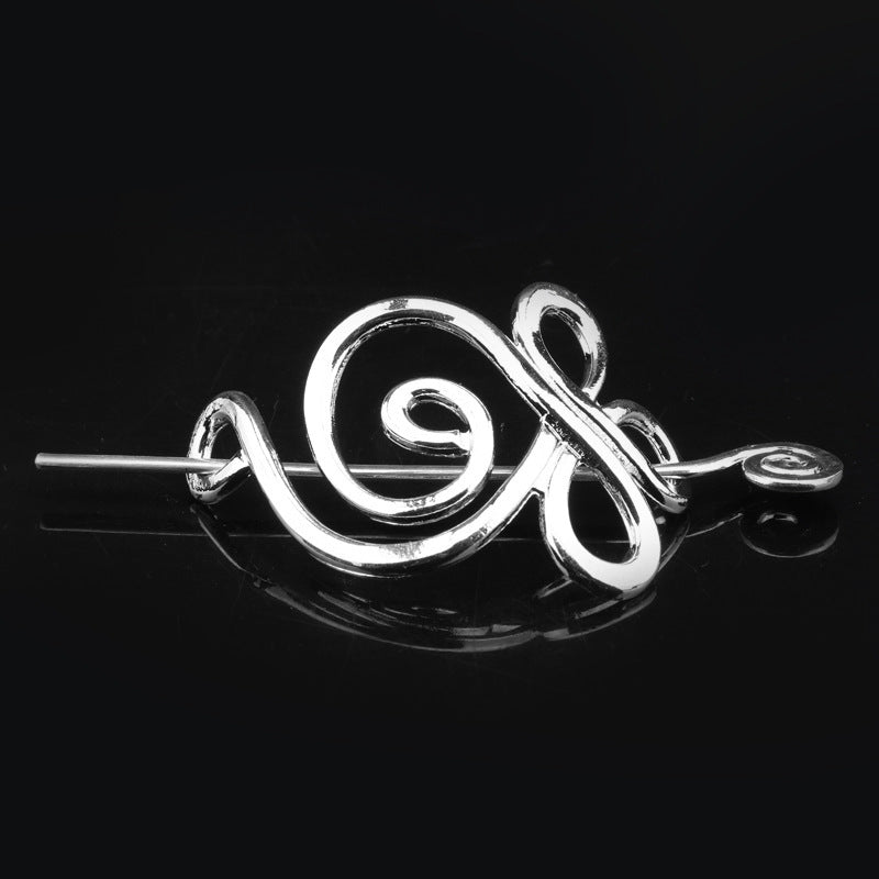Retro Metal Rod Sliding Hairpin – Elegant Women’s Hair Jewelry & Stylish Hair Accessories - HZ Mobile