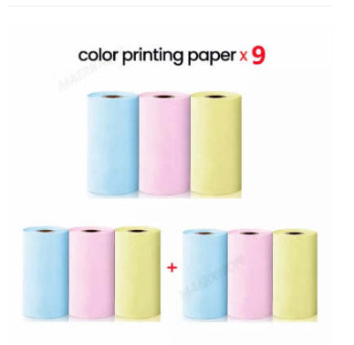 Portable Mini Thermal Label Printer Home Photo Printer Student Wrong Question Printer Bluetooth-compatible Mini Label Printer Price Tag - HZ Mobile