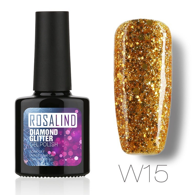 Diamond Nail Gel – Shiny Long-Lasting UV/LED Gel Polish for Sparkling Nail Art - HZ Mobile