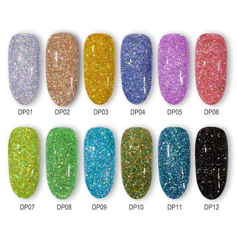 Laser Glitter Nail Powder – Ultra-Fine Sparkling Dust for Acrylic, Gel & DIY Nail Art - HZ Mobile