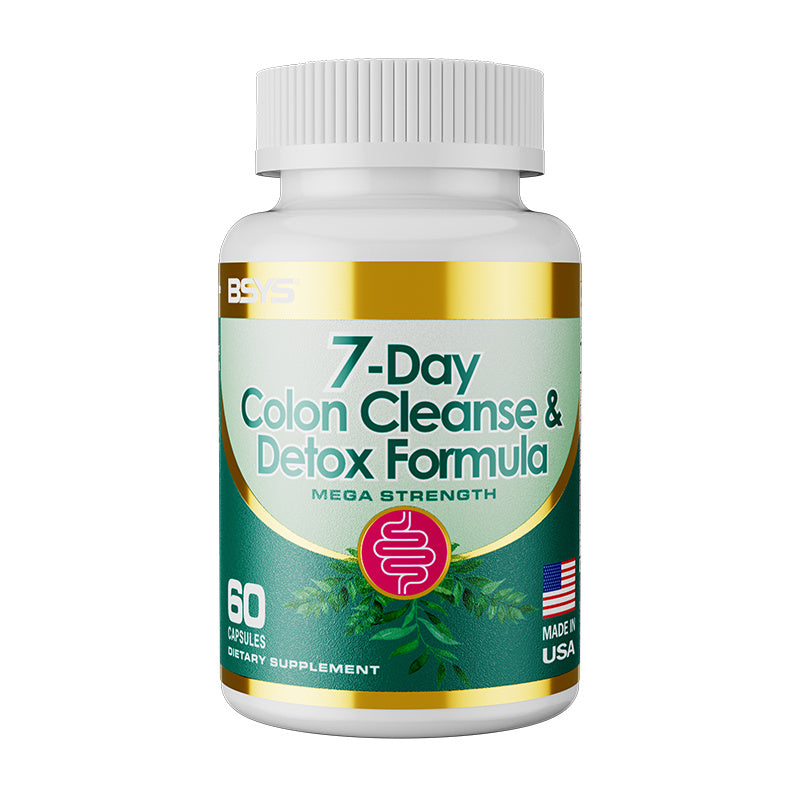 7-Day Colon Cleanse & Detox Capsules – Natural Digestive Support & Gentle Detox Formula - HZ Mobile