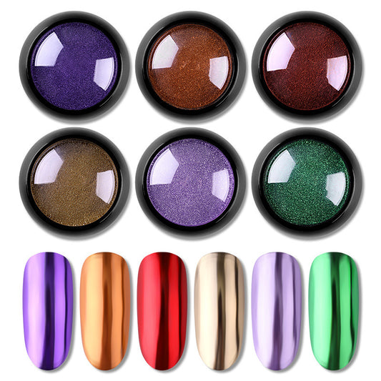 Nail Glitter Powder – Sparkling Dust for Acrylic, Gel & DIY Nail Art Designs - HZ Mobile
