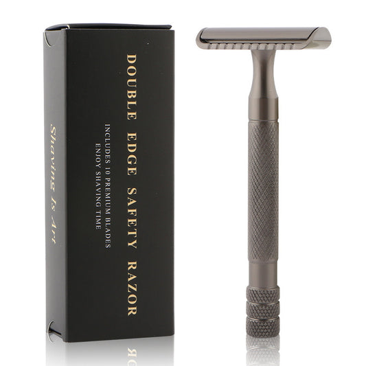 Vintage Manual Safety Razor – Classic Double Edge Shaving Razor for Men - HZ Mobile