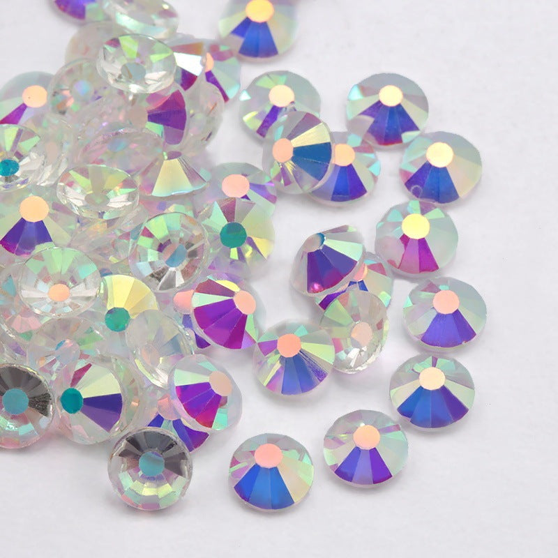 Glass Flat Rhinestones for Nail Drill – Sparkling Crystal Gems for DIY & Salon Nail Art - HZ Mobile