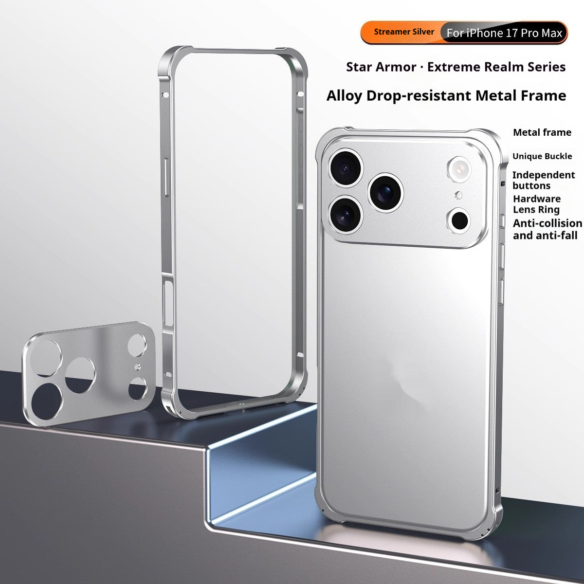 Apple iPhone 17 Pro Max Air Case – Clear, Shockproof & Slim Fit - HZ Mobile