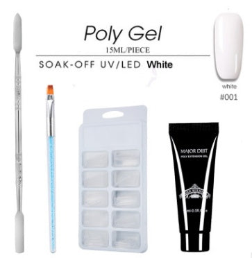 15ml Fast-Drying Nail Extension Gel Set – Multi-Color Phototherapy Builder Glue for DIY & Salon Use - HZ Mobile