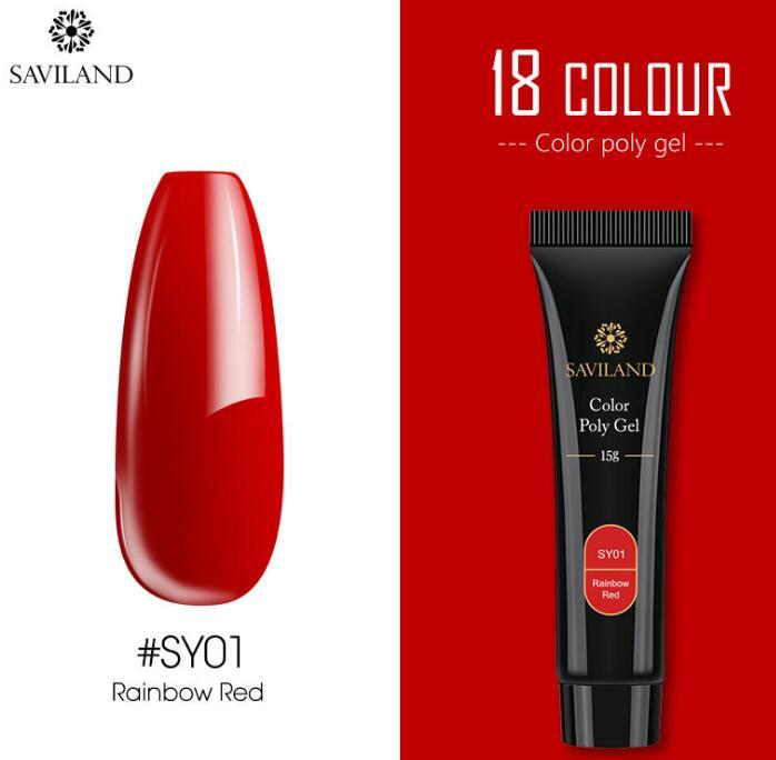 15g Colored Crystal Nail Extension Gel – Builder Glue for DIY & Professional Nail Art - HZ Mobile