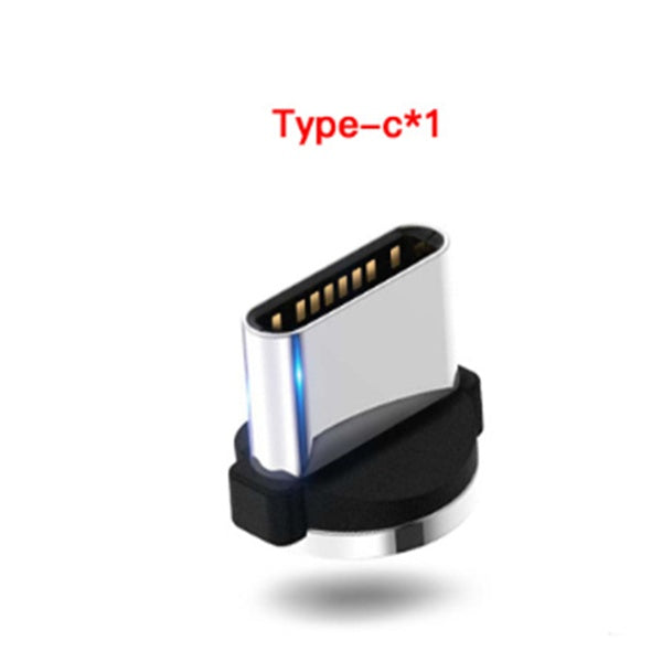 Compatible with Apple, Flowing Ligh Magnetic Streamer Data Line Cable for Iphone Android Typec - HZ Mobile