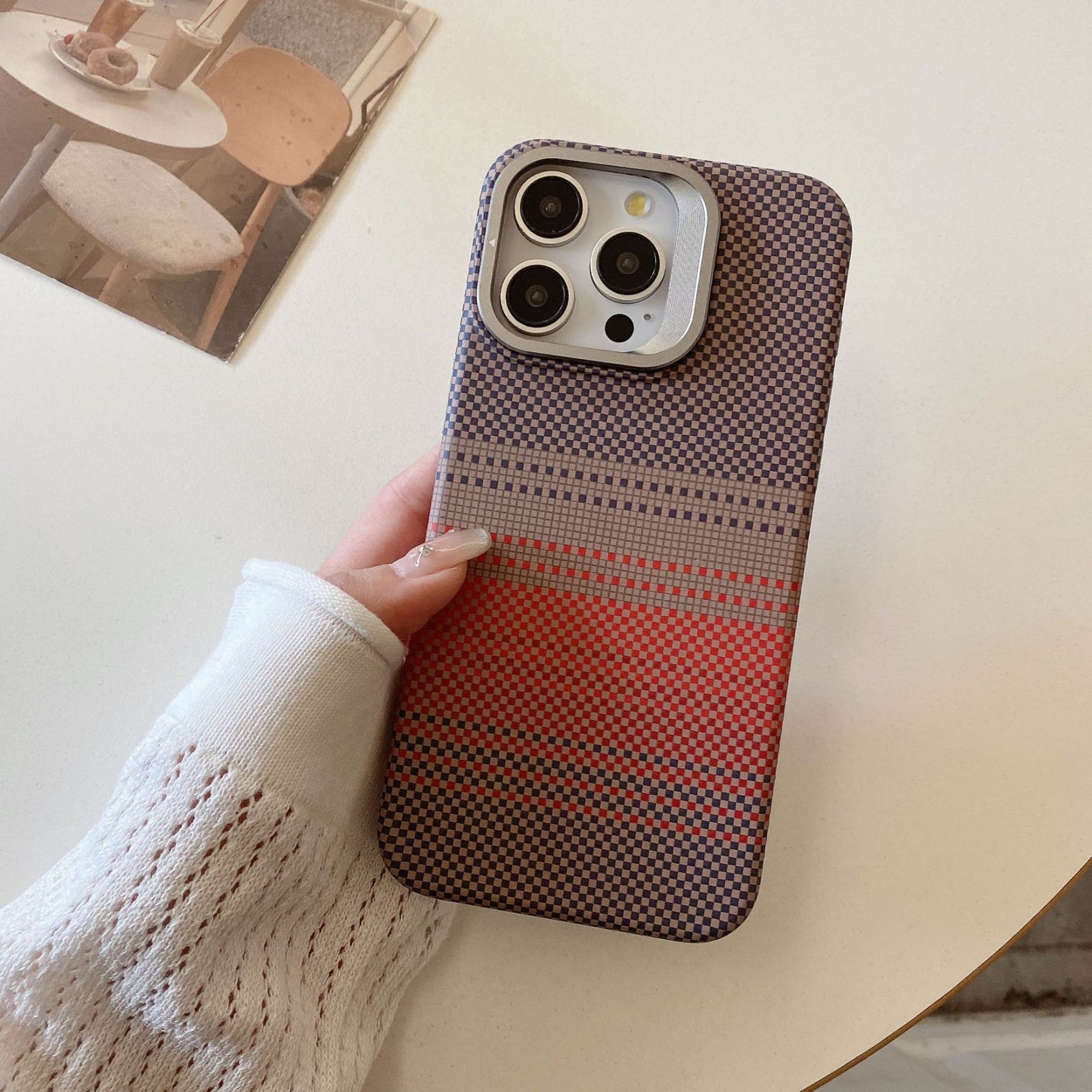 Magnetic iPhone Case with Metal Lens Holder – Protective Shockproof Phone Cover - HZ Mobile