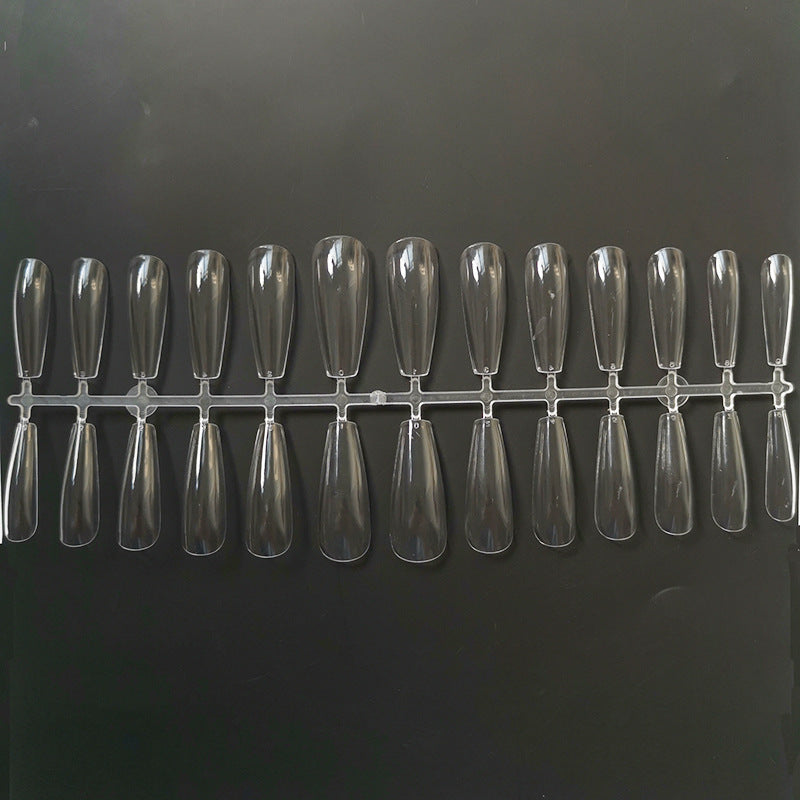 Non-Marking False Nails – Reusable Press-On Nail Tips with Invisible Glue for DIY Manicure - HZ Mobile