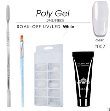 15ml Fast-Drying Nail Extension Gel Set – Multi-Color Phototherapy Builder Glue for DIY & Salon Use - HZ Mobile