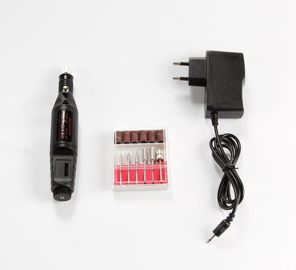 Electric Nail Drill Pen – Portable Nail Polish Machine & Manicure Tool for DIY & Salon - HZ Mobile