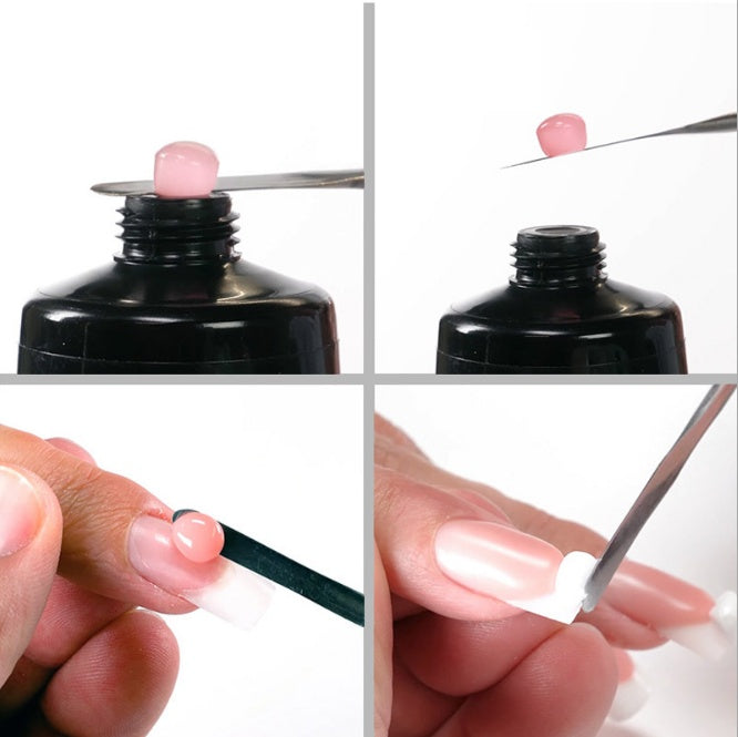 Poly Gel for Nails – Easy Builder Gel for Quick DIY & Professional Nail Extensions - HZ Mobile