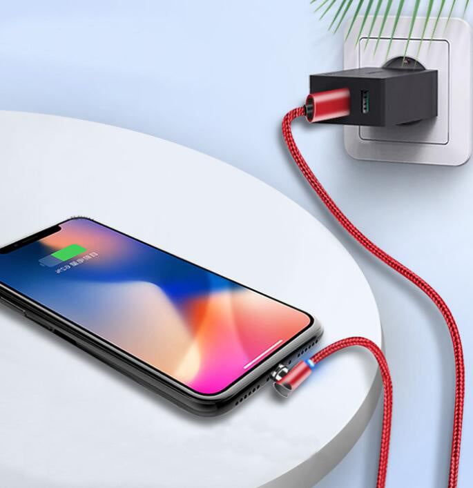 Nylon Braided Magnetic Mobile Phone Charging Cable - HZ Mobile
