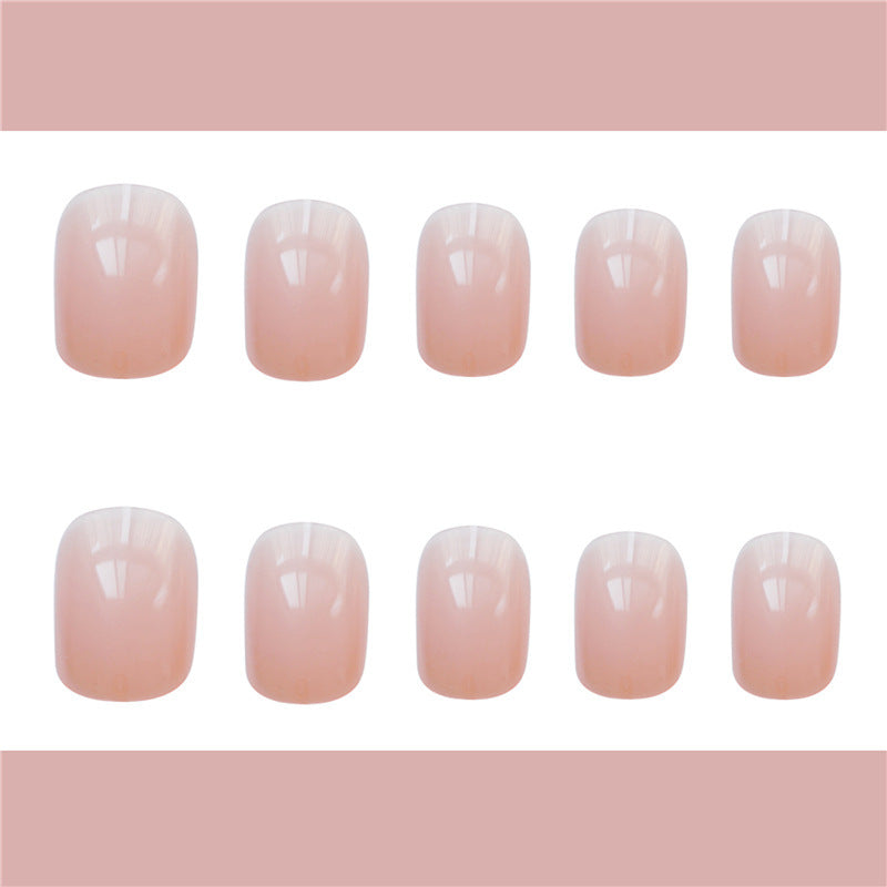 Jelly Powder False Nails – Soft Translucent Press-On Tips for DIY & Salon Manicure - HZ Mobile