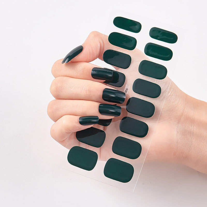Colorful Letter Nail Stickers – Full Sheet Nail Art Decals for DIY & Salon Manicure - HZ Mobile