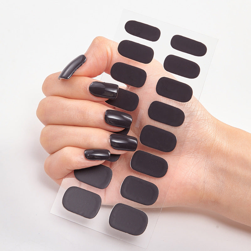Colorful Letter Nail Stickers – Full Sheet Nail Art Decals for DIY & Salon Manicure - HZ Mobile