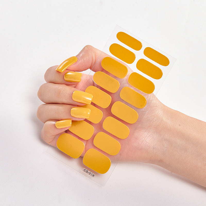 Colorful Letter Nail Stickers – Full Sheet Nail Art Decals for DIY & Salon Manicure - HZ Mobile