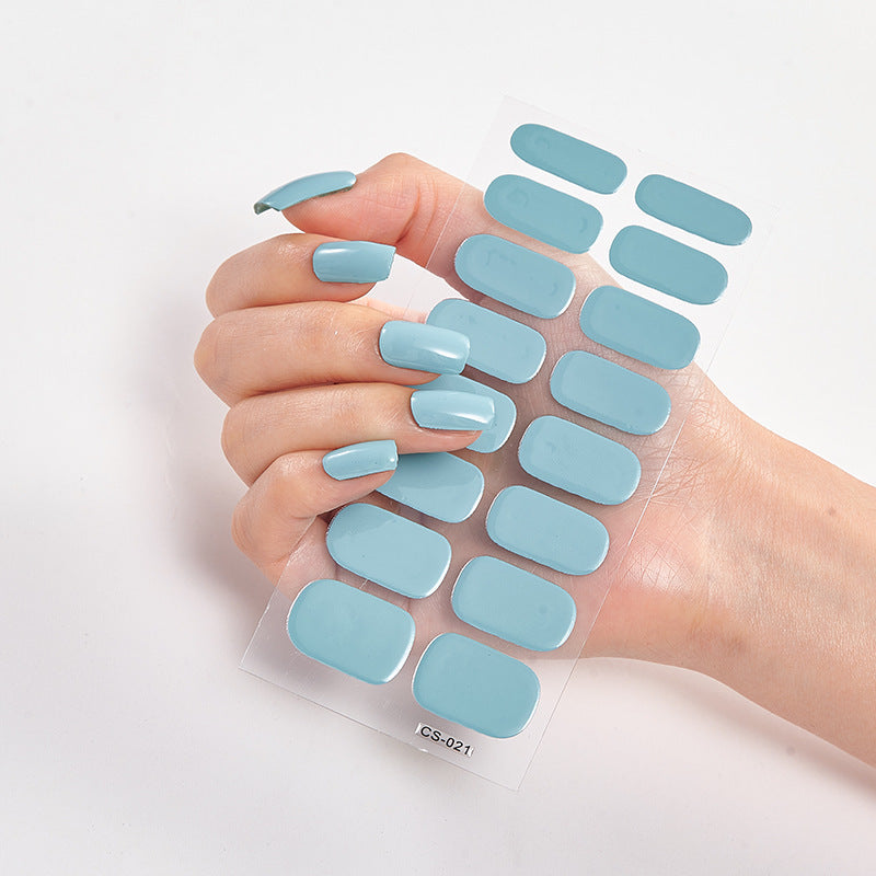Colorful Letter Nail Stickers – Full Sheet Nail Art Decals for DIY & Salon Manicure - HZ Mobile