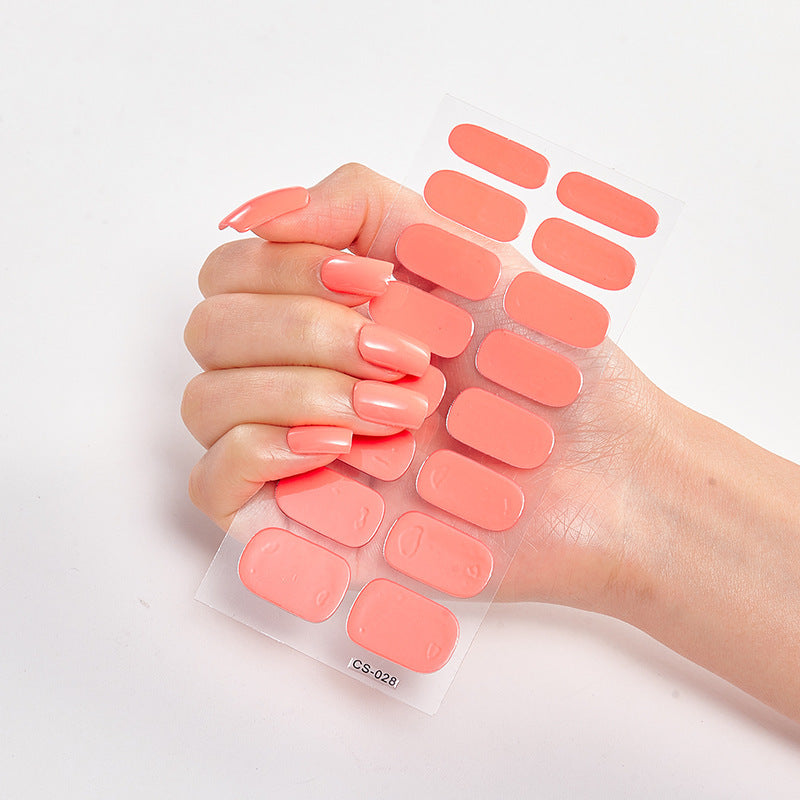 Colorful Letter Nail Stickers – Full Sheet Nail Art Decals for DIY & Salon Manicure - HZ Mobile