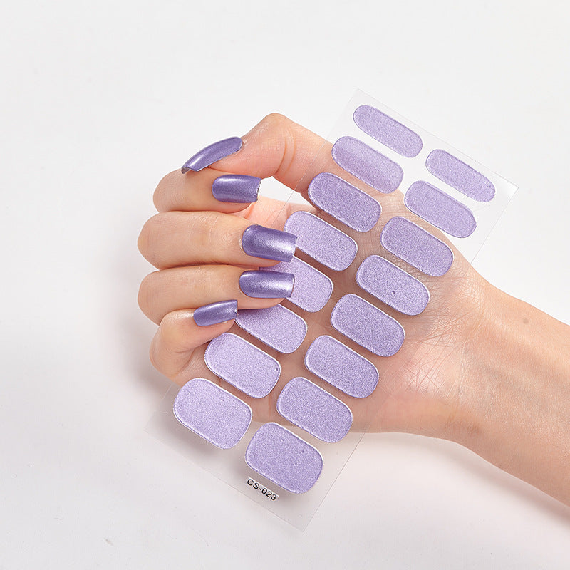 Colorful Letter Nail Stickers – Full Sheet Nail Art Decals for DIY & Salon Manicure - HZ Mobile