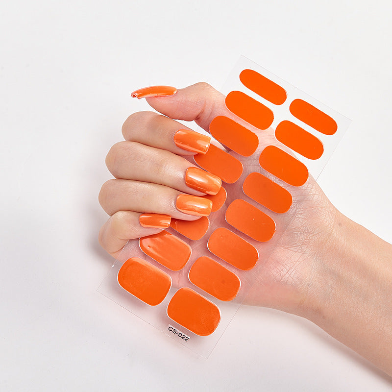 Colorful Letter Nail Stickers – Full Sheet Nail Art Decals for DIY & Salon Manicure - HZ Mobile