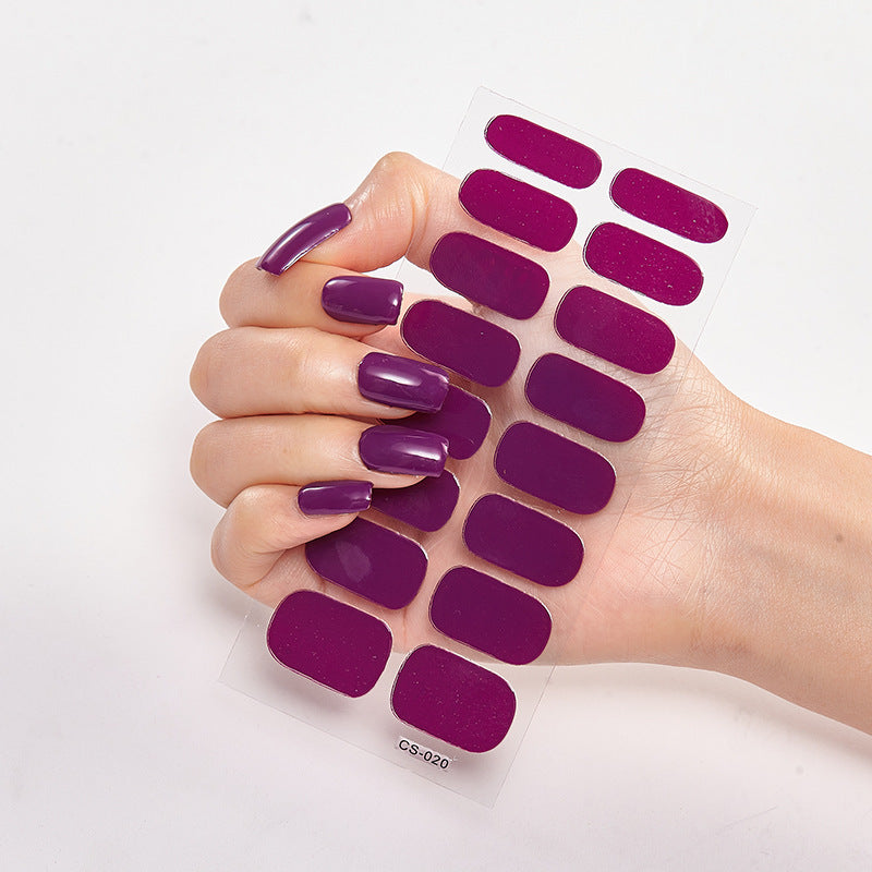 Colorful Letter Nail Stickers – Full Sheet Nail Art Decals for DIY & Salon Manicure - HZ Mobile