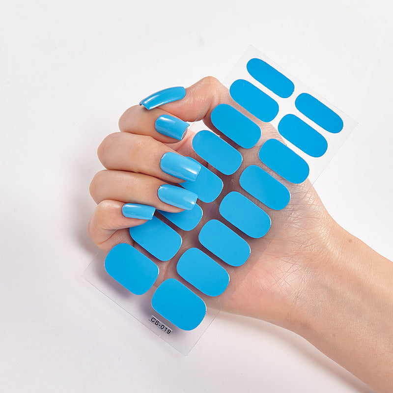 Colorful Letter Nail Stickers – Full Sheet Nail Art Decals for DIY & Salon Manicure - HZ Mobile