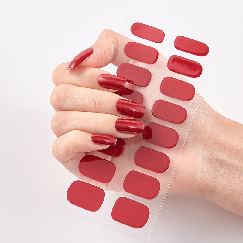 Colorful Letter Nail Stickers – Full Sheet Nail Art Decals for DIY & Salon Manicure - HZ Mobile