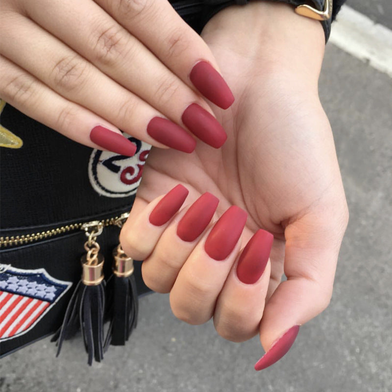 Finished Wearable Nail Art Patches – Removable Press-On Fake Nails for DIY & Salon Manicure - HZ Mobile
