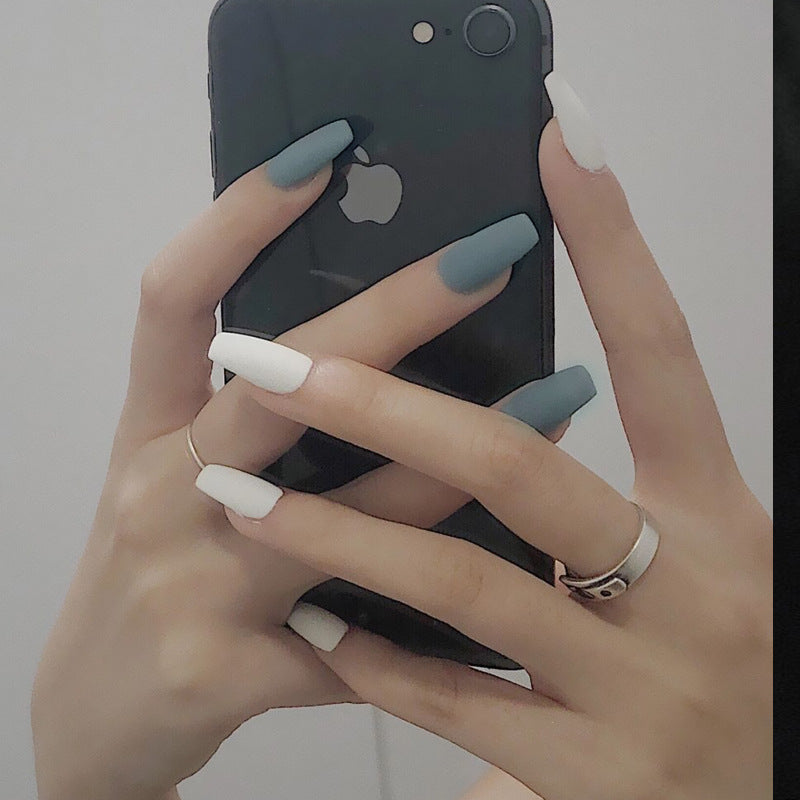 Finished Wearable Nail Art Patches – Removable Press-On Fake Nails for DIY & Salon Manicure - HZ Mobile