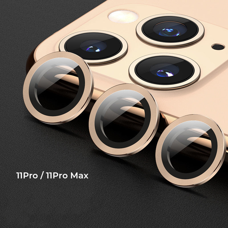 Compatible with Apple, Lens All Inclusive Anti Drop Film Iphone11pro Camera Protection Sticker - HZ Mobile