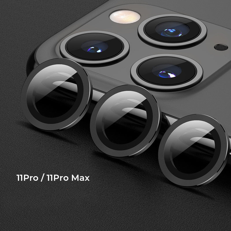 Compatible with Apple, Lens All Inclusive Anti Drop Film Iphone11pro Camera Protection Sticker - HZ Mobile