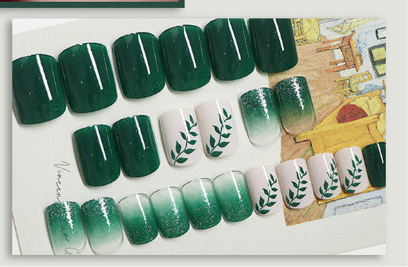 70 Styles Wearable Fake Nail Patches – Finished Detachable Press-On Nails & Manicure Stickers for Women - HZ Mobile