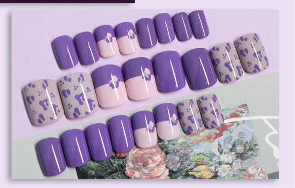 70 Styles Wearable Fake Nail Patches – Finished Detachable Press-On Nails & Manicure Stickers for Women - HZ Mobile