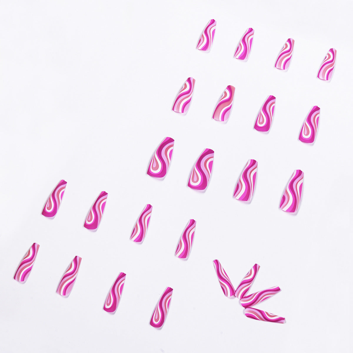 Detachable Artistic Press-On Nails – Reusable False Fingernails with Tips for Salon-Quality Manicure at Home - HZ Mobile