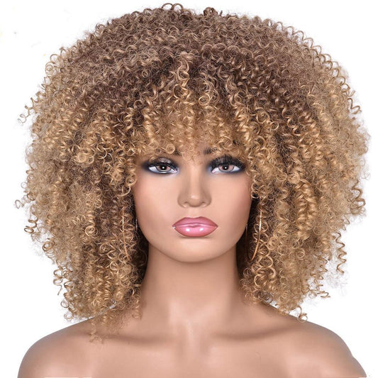 Short Curly Wig for Women – European & American Fashion Style - HZ Mobile