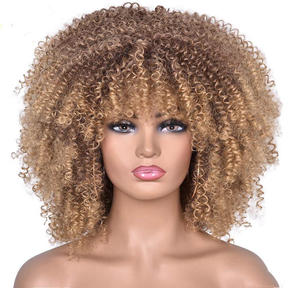 Short Curly Wig for Women – European & American Fashion Style - HZ Mobile