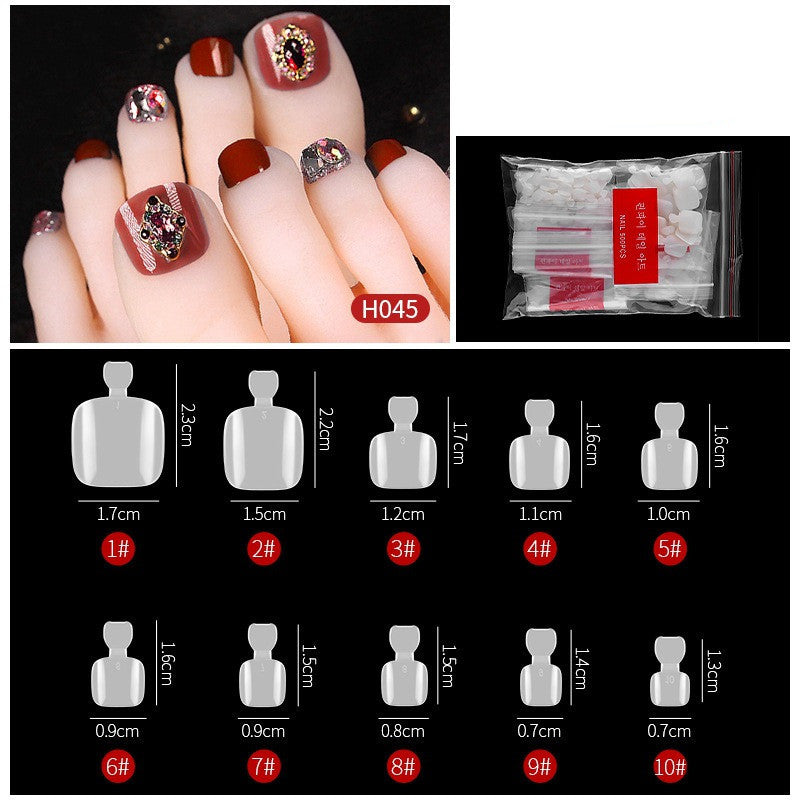 No-Trace Drop False Nails – Seamless Press-On Tips for DIY & Salon Nail Art - HZ Mobile